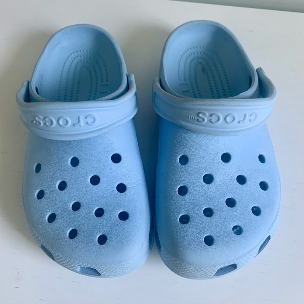 CROCS Kids Light Blue Shoes
